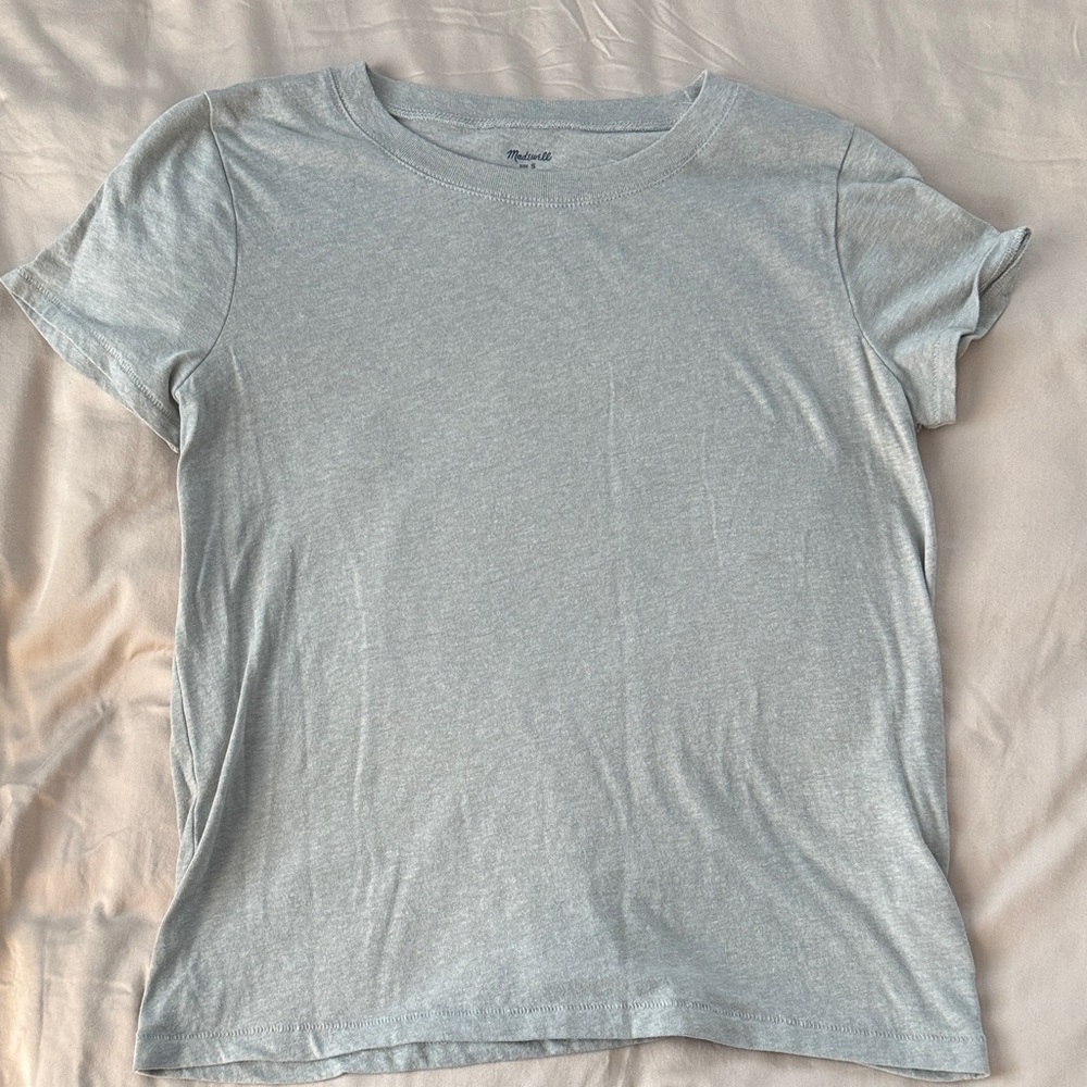 Madewell Crewneck Tee - Grey